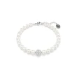 【SWAROVSKI 施華洛世奇】官方直營 Swarovski Remix Collection Strand 白色 鍍白金色 | 5669529