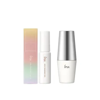 【IPSA 茵芙莎】小銀盾UV防護香氛組(調香凝膠+全效輕透防曬乳)