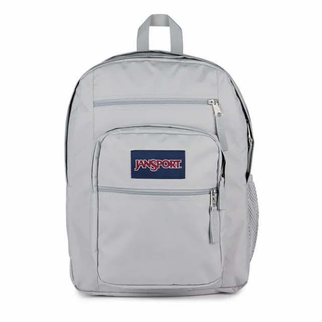 【JANSPORT】Big Student 後背包 運動包 雙肩背包 灰(JS0A47JKDH7)