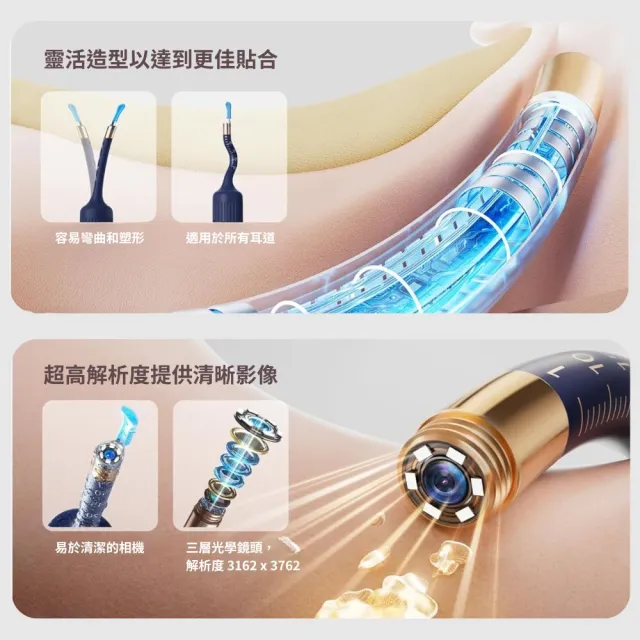 【BEBIRD】蜂鳥 3 EARCARE 智能可視掏耳棒-i35R