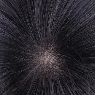 【MoonDy】假髮 微分碎蓋假髮 真髮假髮 男生假髮 整頂假髮 全頭套假髮 頭頂補髮 透氣假髮 禿頭救星
