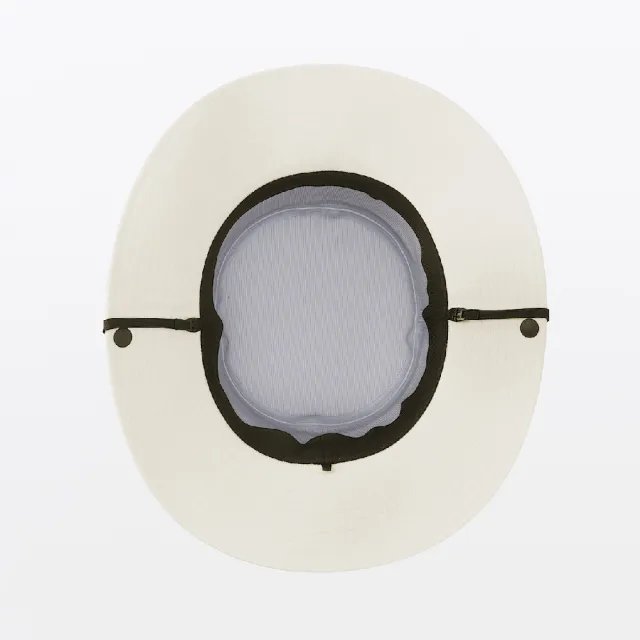 【MUJI 無印良品】透氣撥水加工附防水膠條有簷帽56.5-59cm(墨灰/黑色/象牙白/米色)