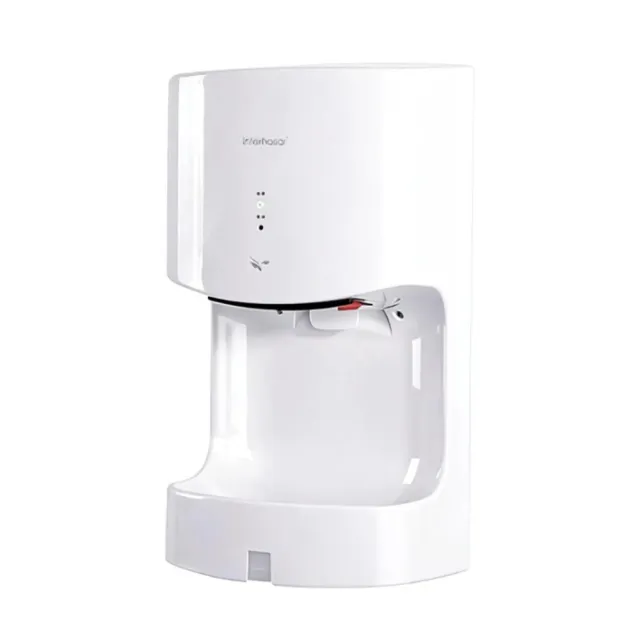3800白色 免打孔智能感應衛生間烘手機(一鍵調節冷熱/1250w/四季適用)