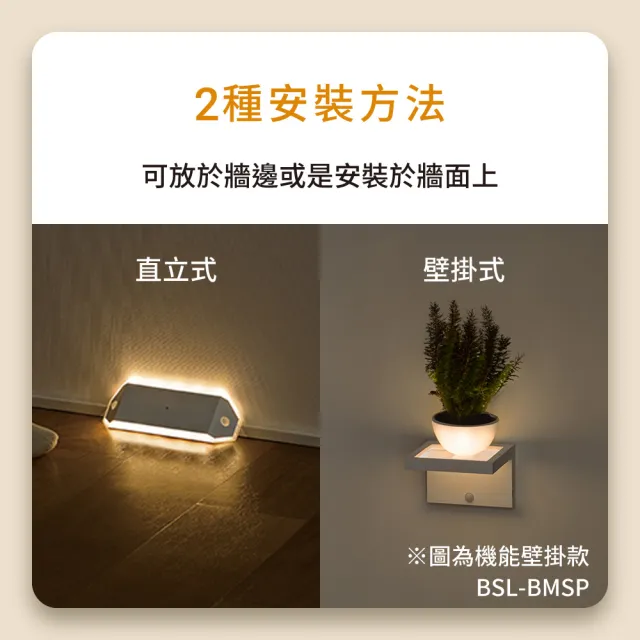 【IRIS】LED 造型感應燈 BSL-RWMS 雙效偵測走廊感應款(小夜燈 階梯燈 走廊燈 自動偵測)