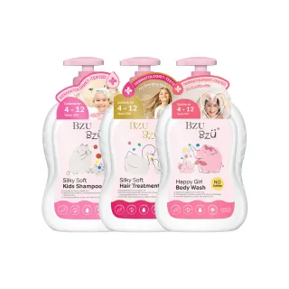 【BZU BZU】兒童洗髮潤髮沐浴組(全台唯一/4歲以上兒童及成人適用)