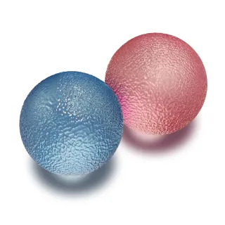 【Bridgeport 台灣橋堡】軟硬 2合1 握力球 1組2入 彈力球 筋膜球 按摩球 SGS 認證 100% 台灣製造 握力訓練