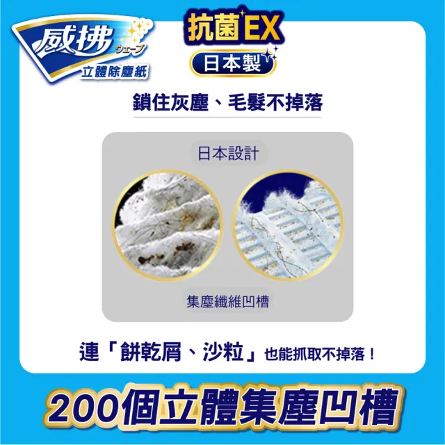 【威拂】超保水濕拖巾/除塵紙補充包組 共64-72片(無香/清新花香/青檸柑橘)(2入組)