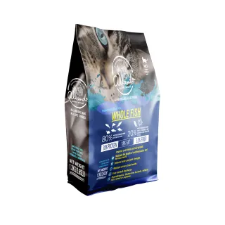 【Allando 奧藍多】天然無穀貓糧 全魚宴 1.2KG(全齡貓/挑嘴貓/貓飼料/DHA/EPA/低敏配方/飼主推薦)
