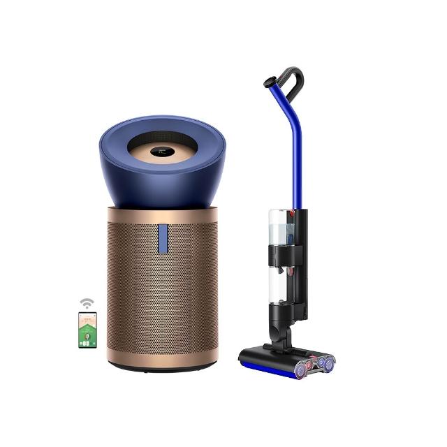 【dyson 戴森】BP04 強效極靜甲醛偵測空氣清淨機(普魯士藍及金色)(超值組)