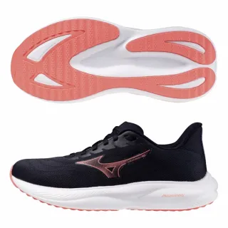 【MIZUNO 美津濃】慢跑鞋 女鞋 運動鞋 緩震 一般型 REVOLT 藏青 J1GD258121