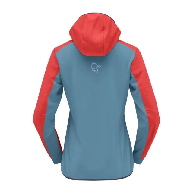 【NORRONA】falketind warm2 Octa 連帽外套 女款 刺激紅