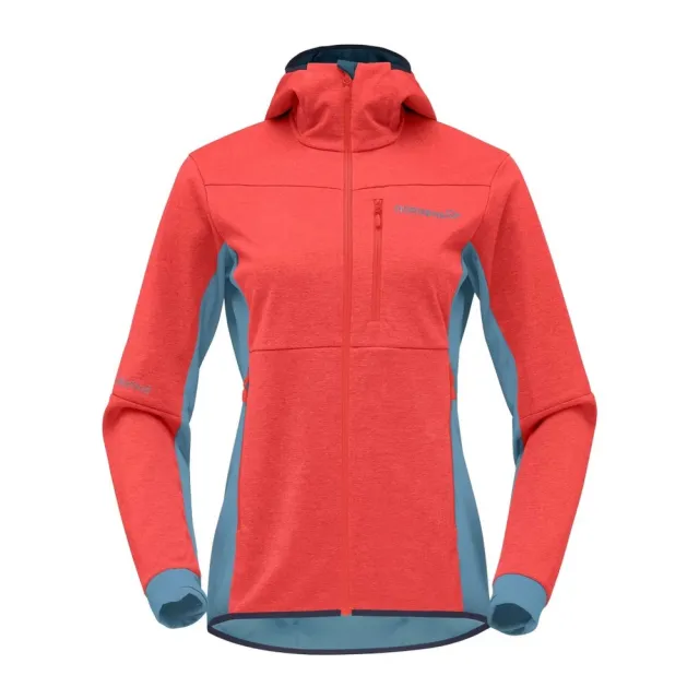 【NORRONA】falketind warm2 Octa 連帽外套 女款 刺激紅