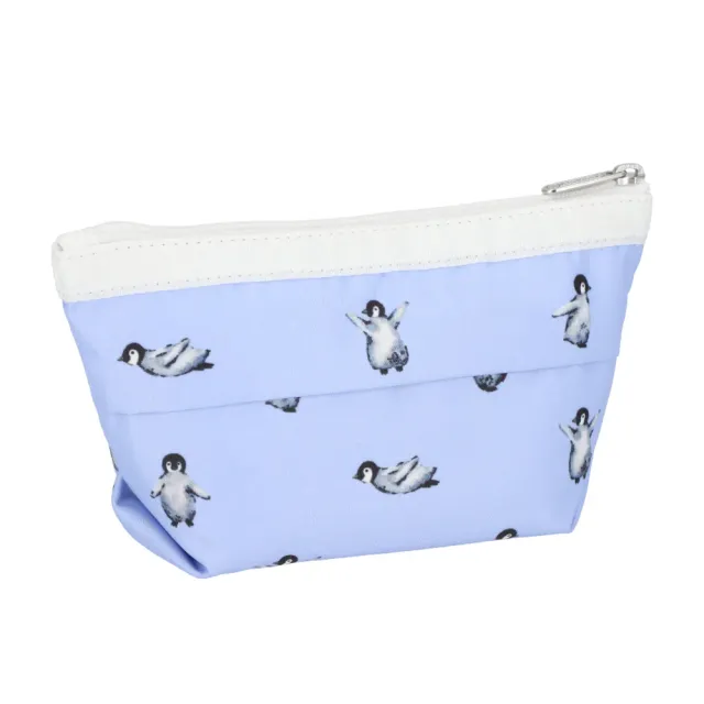 【Lesportsac】Small Sloan Cosmetic 小梯形化妝包 收納包 盥洗包 女包(雪地小企鵝)