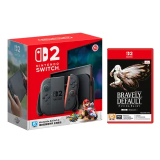 【Nintendo 任天堂】Switch 2 瑪利歐賽車世界 主機組+《NS2勇氣默示錄》+《9H鋼化貼》