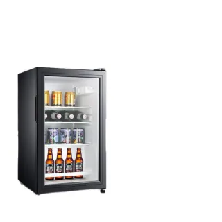 【造物】56L美淩冰吧 茶葉果蔬飲品保鮮櫃 冷藏櫃 透明玻璃單門(冰吧 冷藏櫃 冰箱 儲酒櫃)