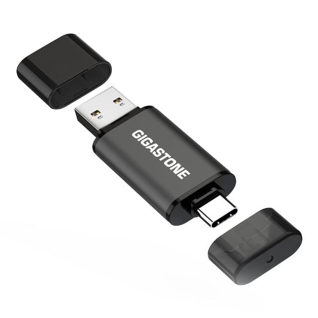 【Gigastone 立達國際】32GB USB3.2 Gen1 Type-C雙介面隨身碟UAC-4400GY(iPhone17/Mac/Android/筆電)