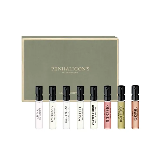 【PENHALIGON’S 潘海利根】氣味圖書館禮盒2mlx8入(小香/禮盒)