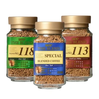 【UCC】118/精選/113即溶咖啡90gx12罐/箱(日本)