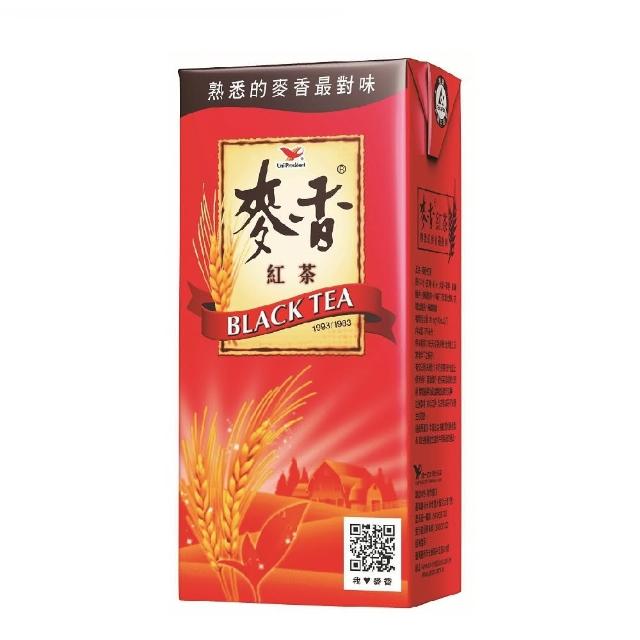 【麥香】統一麥香紅茶375mlx24入/箱  (TQF微笑標章)