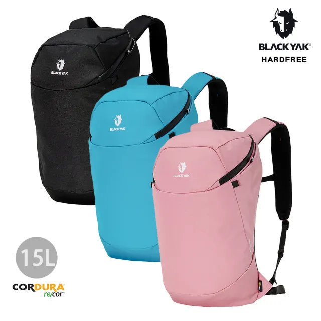 【BLACKYAK】HARDFREE 15L後背包[三色可選]BYEB2NBE03(登山 高耐磨 雙肩包 大空間 後背包 附防雨罩)