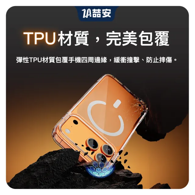 【ZA 喆安】無套手感柔軟透明防摔磁吸手機保護殼i18/17/16/15/14/13/12 Air/Plus/Pro/Pro Max 適用iPhone