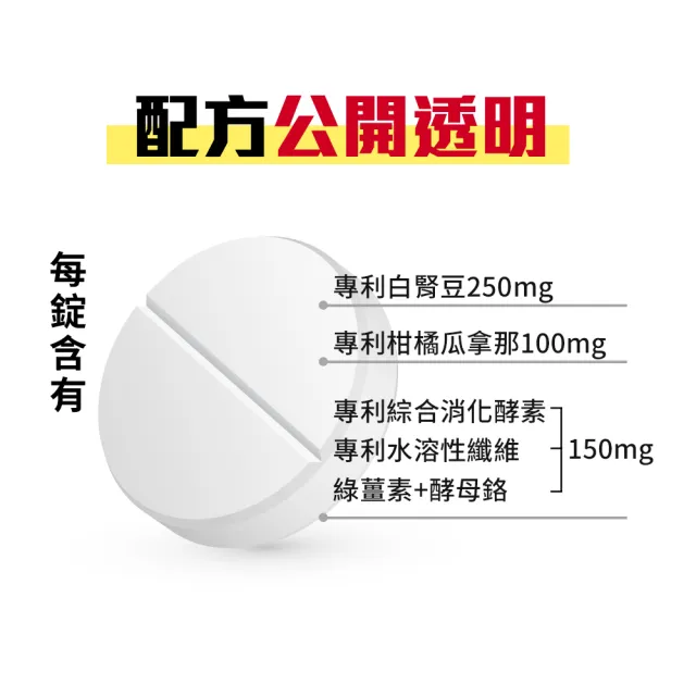 【UDR】專利白腎豆澱粉暢快錠EX x6袋(30顆/袋)