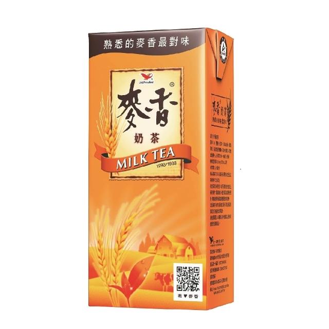 【麥香】統一麥香奶茶375mlx24入/箱  (TQF微笑標章)