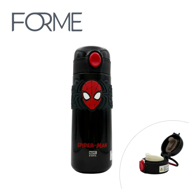【FORME】迪士尼正版授權不鏽鋼保溫 悅飲杯系列 直飲彈跳杯 500ml(多款可選 內層316不鏽鋼)