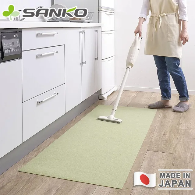 【Sanko】日本製防水止滑廚房地墊180CM 買一送一(防水地墊 L型廚房地墊)