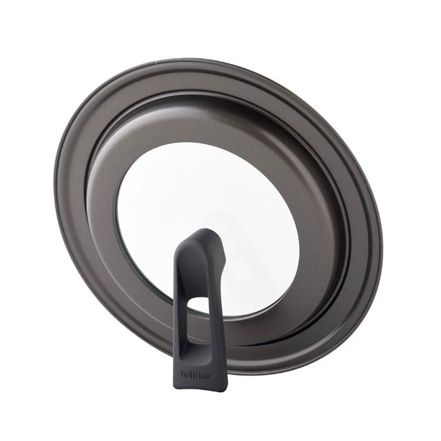 【Arnest】Bellfina可立式玻璃鍋蓋-30cm(日本製 Arnest 26-30cm鍋子適用鍋蓋)