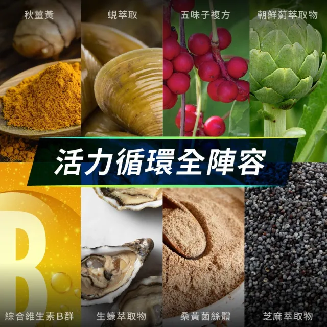 【統欣生技】薑黃蜆錠 5入組(180粒/入)