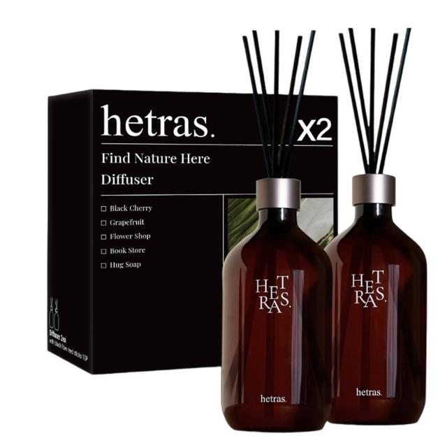 【HETRAS】韓國 首席調香師擴香 500ml 兩入一組 韓國擴香 擴香瓶 室內 居家香氛 禮物 GD 五星級飯店 小雛菊