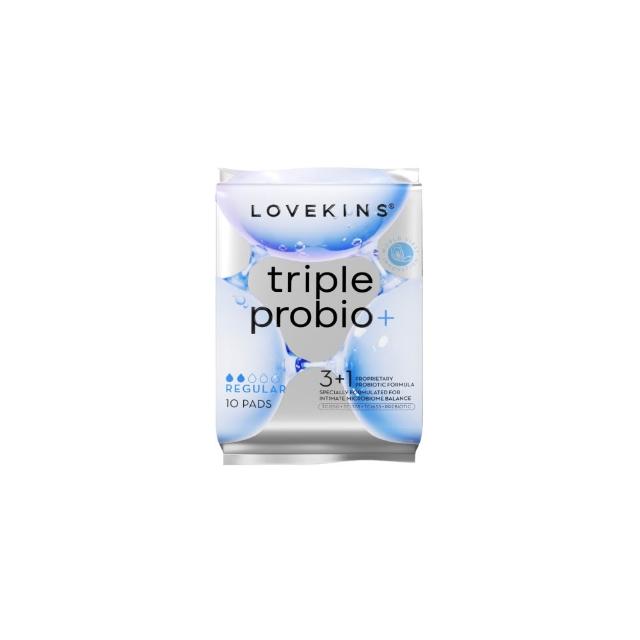 【Lovekins 沐歆】Triple probio 益菌衛生棉(專利益生菌/敏感肌可用/多尺寸/245mm/290mm/360mm/大江生活)