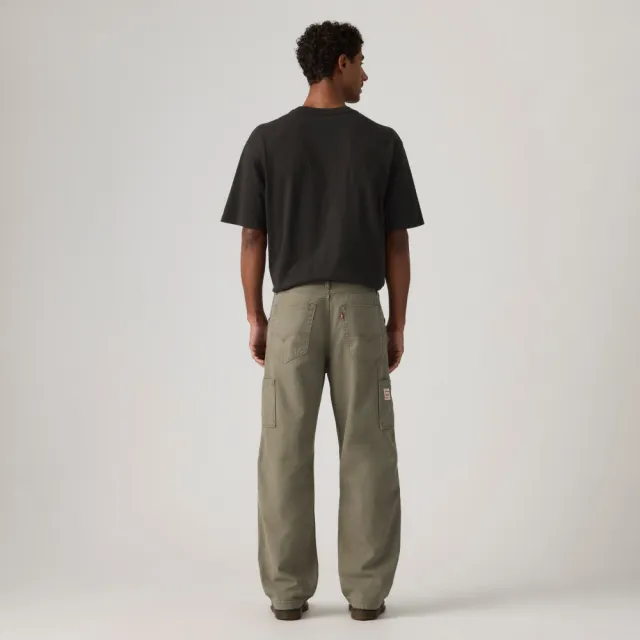 【LEVIS】568™ STAY LOOSE 中腰 寬鬆繭型 休閒褲 熱賣單品 55849-0075