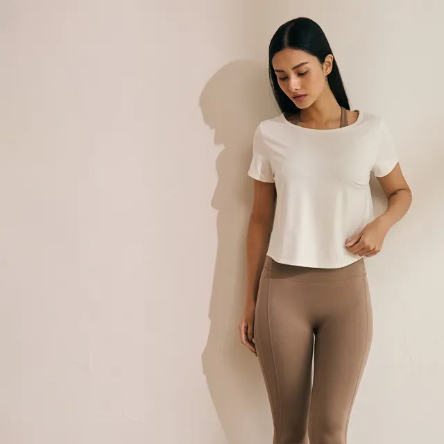 【VERVE】KATIE x VERVE｜Skin3 寬版短袖(親膚、柔軟、寬鬆、中短版短袖、中低強度運動、瑜珈)