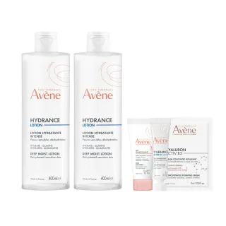 【Avene 雅漾官方直營】24H玻尿酸保濕精華露 400ml_2入(化妝水/前導液)
