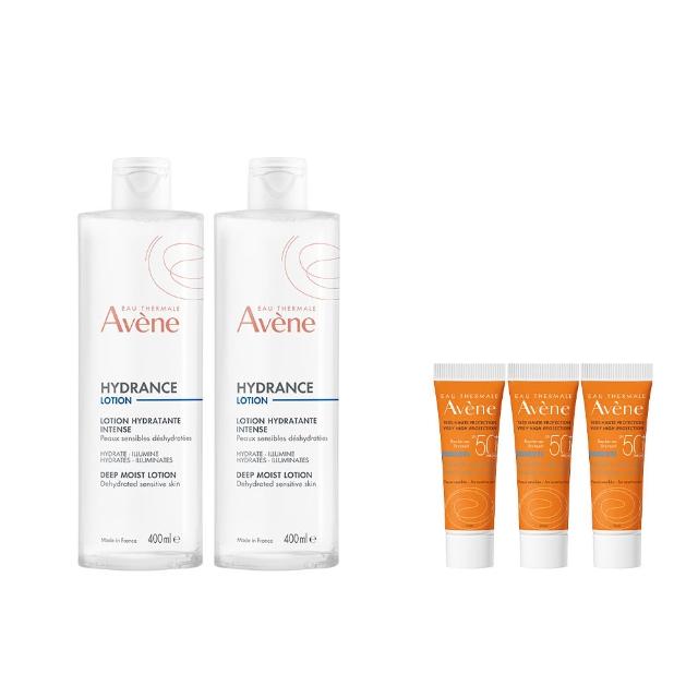 【Avene 雅漾官方直營】24H玻尿酸保濕精華露 400ml_2入(化妝水/前導液)