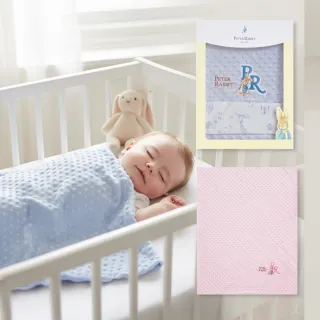 【奇哥官方旗艦】夢境比得兔豆趣四季毯禮盒 70x90cm(推車蓋毯 豆豆毯 小被被 寶寶蓋毯 蓋被 安撫毯)