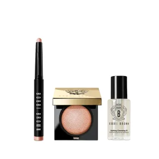 【Bobbi Brown 芭比波朗】完美眼影雙星組(超持久炫彩眼影筆+極致鑽石眼影)