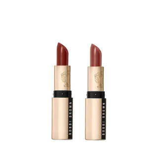 【Bobbi Brown 芭比波朗】金緻緞光唇膏3.5g x2(雙入組)