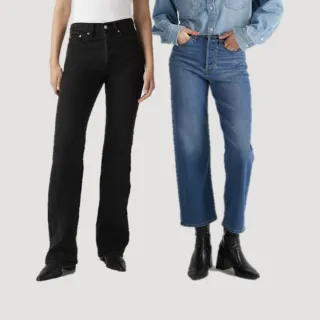 【LEVIS】女生牛仔褲 雙12限定優惠 女下著 女生褲子 錐形褲 寬褲 直筒 窄管 多款任選