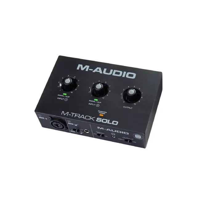 【M-AUDIO】M-Track SOLO II 錄音介面(公司貨保證)