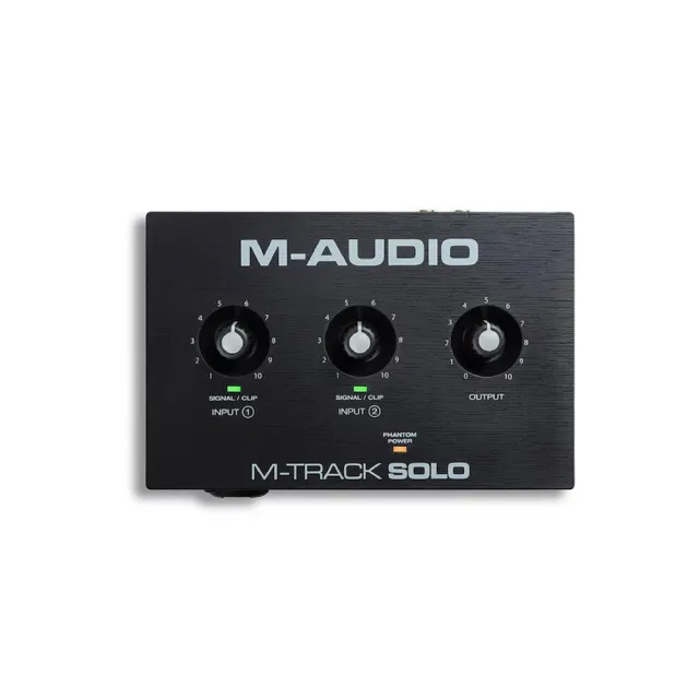 【M-AUDIO】M-Track SOLO II 錄音介面(公司貨保證)
