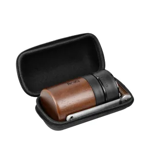 【Driver】雙軸承伸縮磨豆機-附保護殼(不銹鋼刀盤 手搖磨豆機 咖啡磨豆機 咖啡豆 咖啡器具 手沖咖啡)