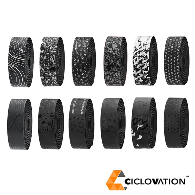 【CICLOVATION馳興】進階款皮質觸感手把帶 極簡主義系列(握把帶/手把/把手/單車/自行車)