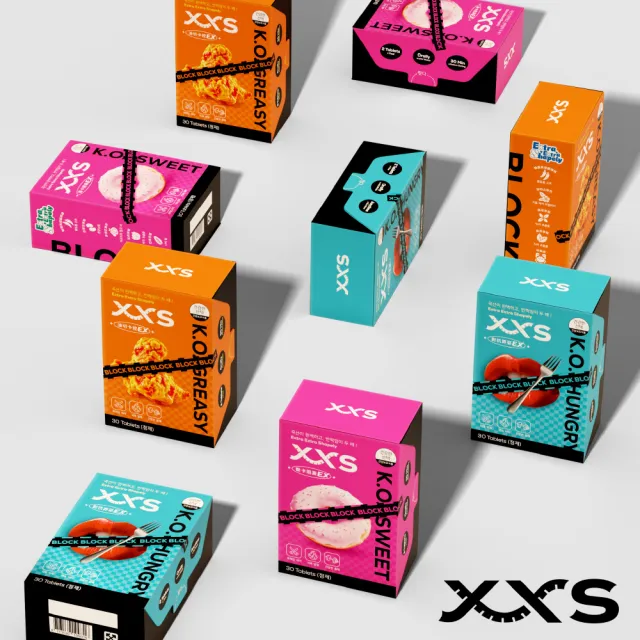 【XXS極孅】油切卡控錠EX 3入組(30顆/盒、山茶花、綠茶素兒茶素、紫茶、仙人掌、甲殼素、順暢調理)