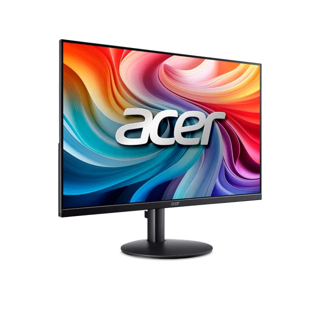 【Acer 宏碁】SA243Y P1b 24型 IPS FHD 16:9 144Hz超薄護眼電腦螢幕-黑(23.8吋/內建喇叭/AdaptiveSync/1ms)