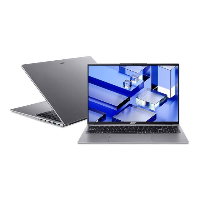 【Acer 宏碁】16吋Core 5效能商用筆電-曜月灰(Aspire Pro/APRO16-51P-55JQ/ Core 5-120U/16G/512G/W11P)