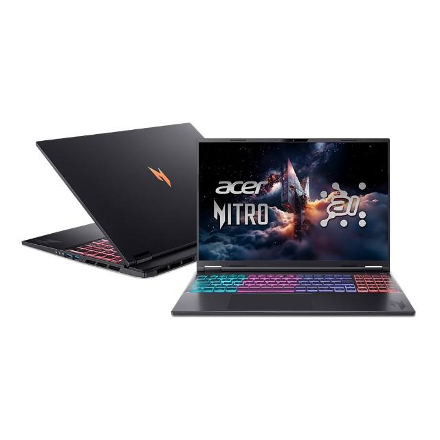 【Acer 宏碁】15.6吋 Ryzen 9 RTX5070輕薄AI電競筆電(Nitro S/AN16S-61-R23D/R9-365/RTX5070/32G/1TB/W11)