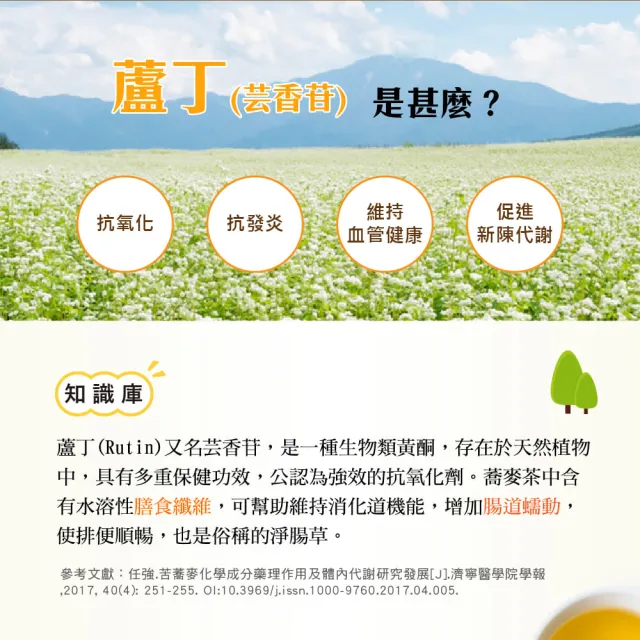 【High Tea 伂橙】黃金蕎麥茶x3袋組(6gx15入/袋；無咖啡因；100%台灣韃靼蕎麥)